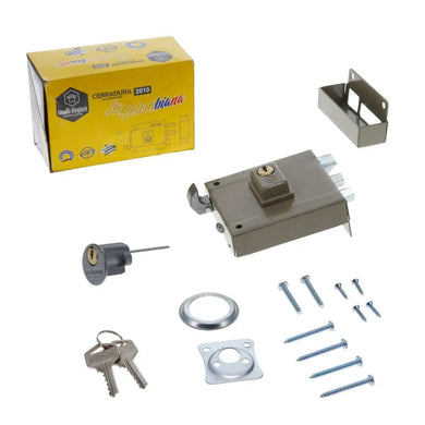 CERRADURA DE SOBREPONER IDEACE KINGLOCK 2010 IZQUIERDA