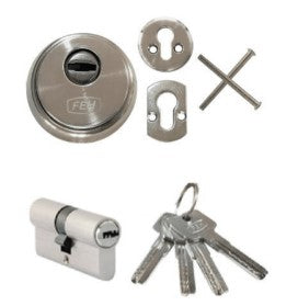 CERRADURA DE INCRUSTAR FEH 50MM CON DEFENDER 6701