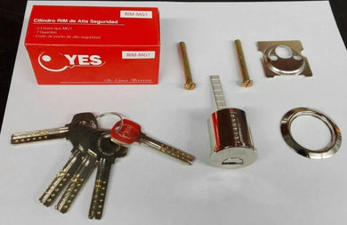 CILINDRO YES RIM-MG1 PARA CERRADURAS DE SOBREPONER