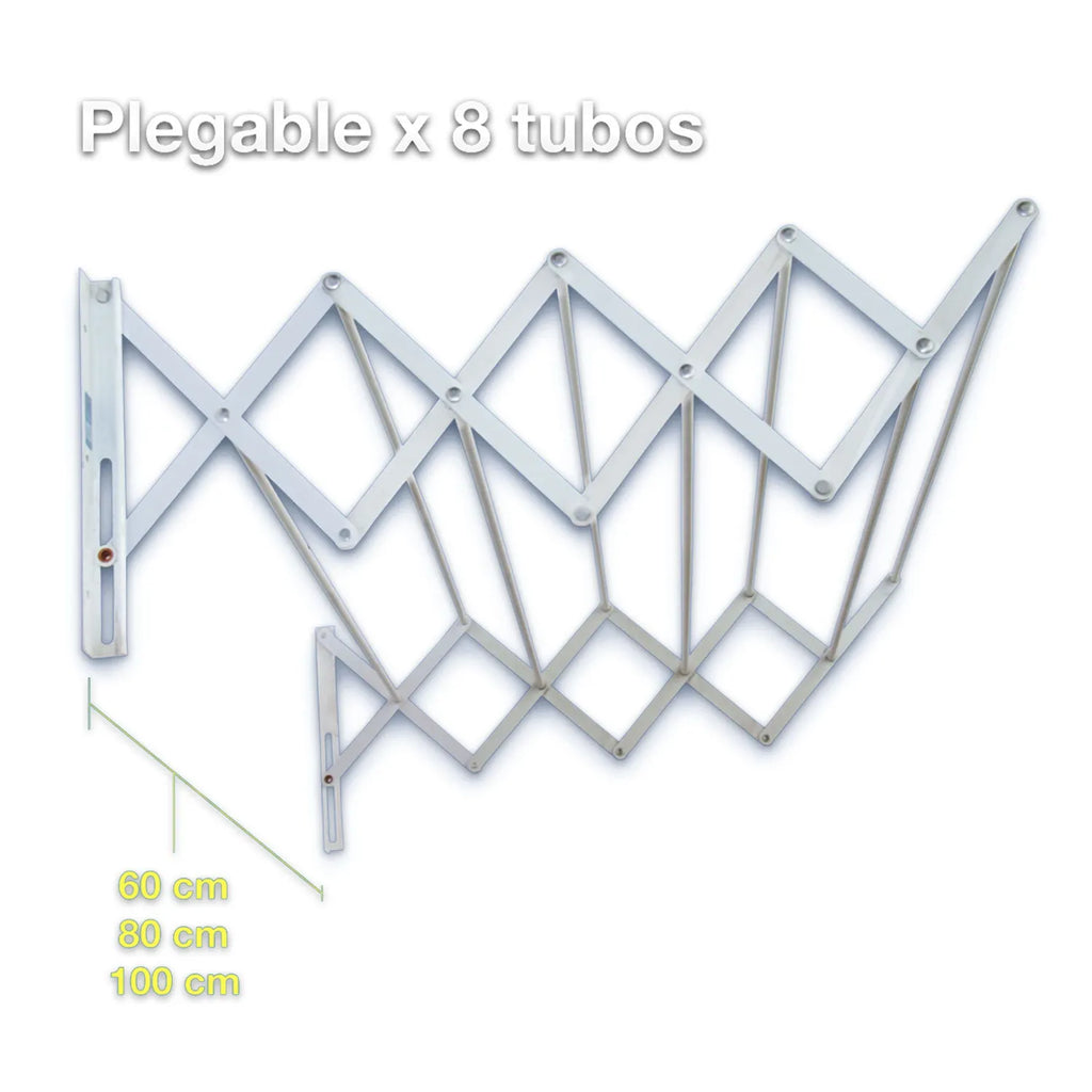 TENDEDERO DE ROPA EXTENSIBLE 80CM