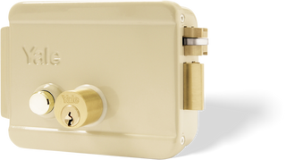 CERRADURA YALE ELECTRICA IZ BOTON 8797