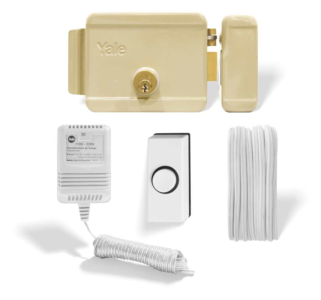 KIT CERRADURA ELECTRICA YALE IZ 10727