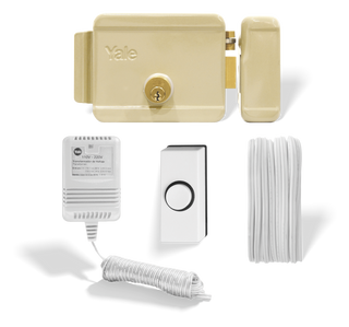 KIT CERRADURA ELECTRICA YALE IZ 10727