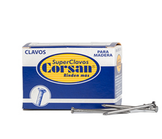 CLAVO COMUN CORSAN SIN CABEZA DE 3/4 PULGADA