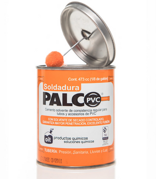 SOLDADURA PALCO 1/8 DE GALÓN PVC