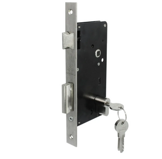 CERRADURA CISA EMBUTIR 45MM NIQUELADO