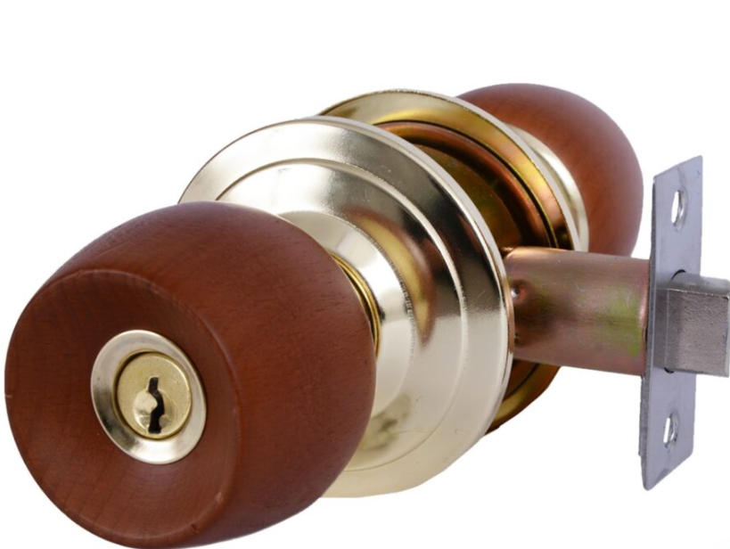 CERRADURA DE POMO MADERA PARA ALCOBA KL601A