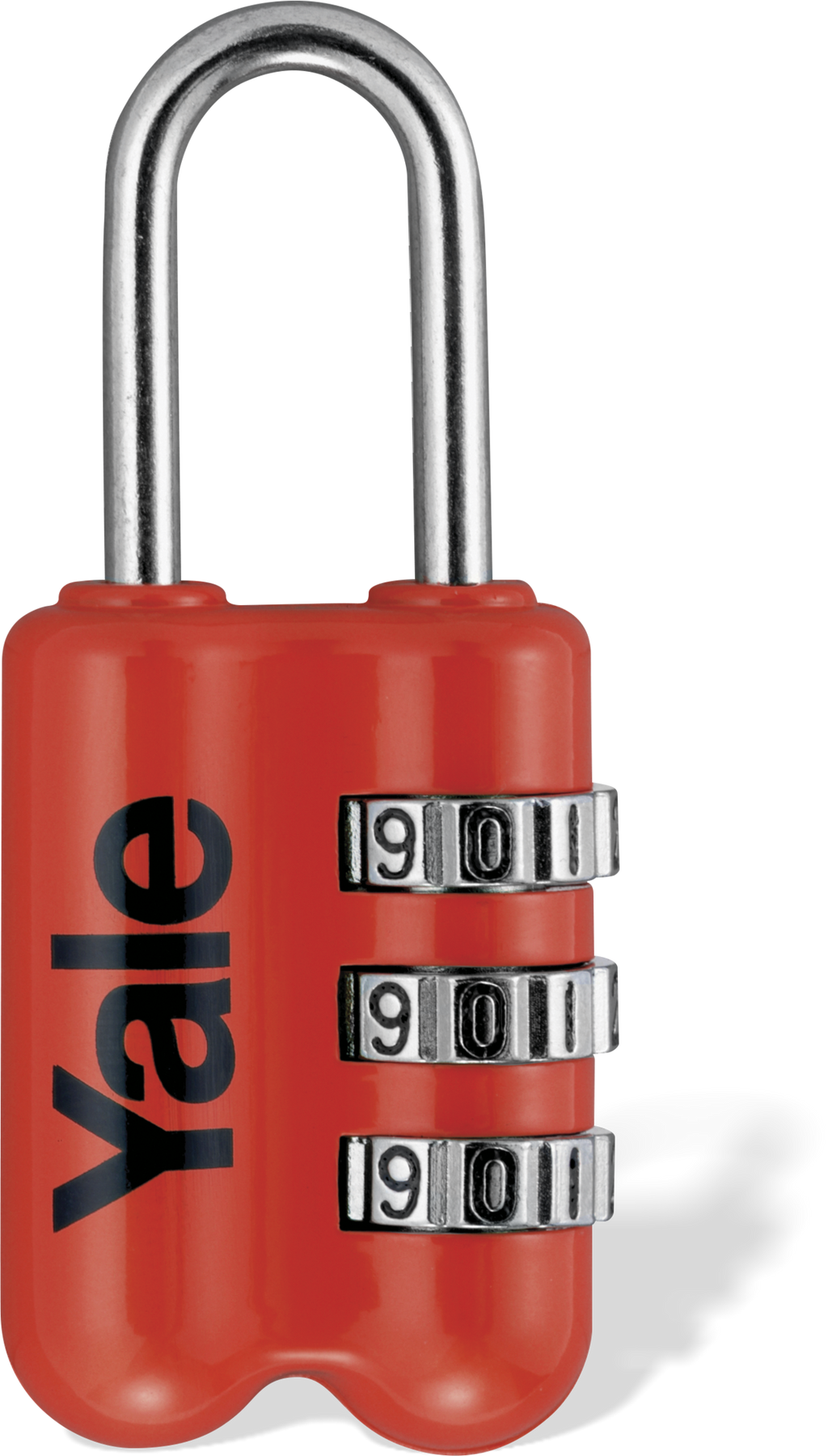 CANDADO YALE 3 COMB ROJO YP2 8507