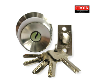CERRADURA DE POMO DE ENTRADA PRINCIPAL CROIX TK-301 CE-4
